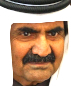 Portrait de Hamad Ben Khalifa Al Thani