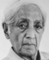 Portrait de Jiddu Krishnamurti