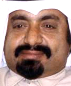 Portrait de Khalifa Bin Hamad Al-Thani