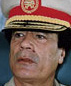 Portrait de Mouammar Kadhafi